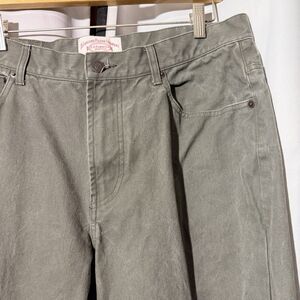 C.C. Filson Cotton Work Pant Pants Mens 36 Olive greenish gray
